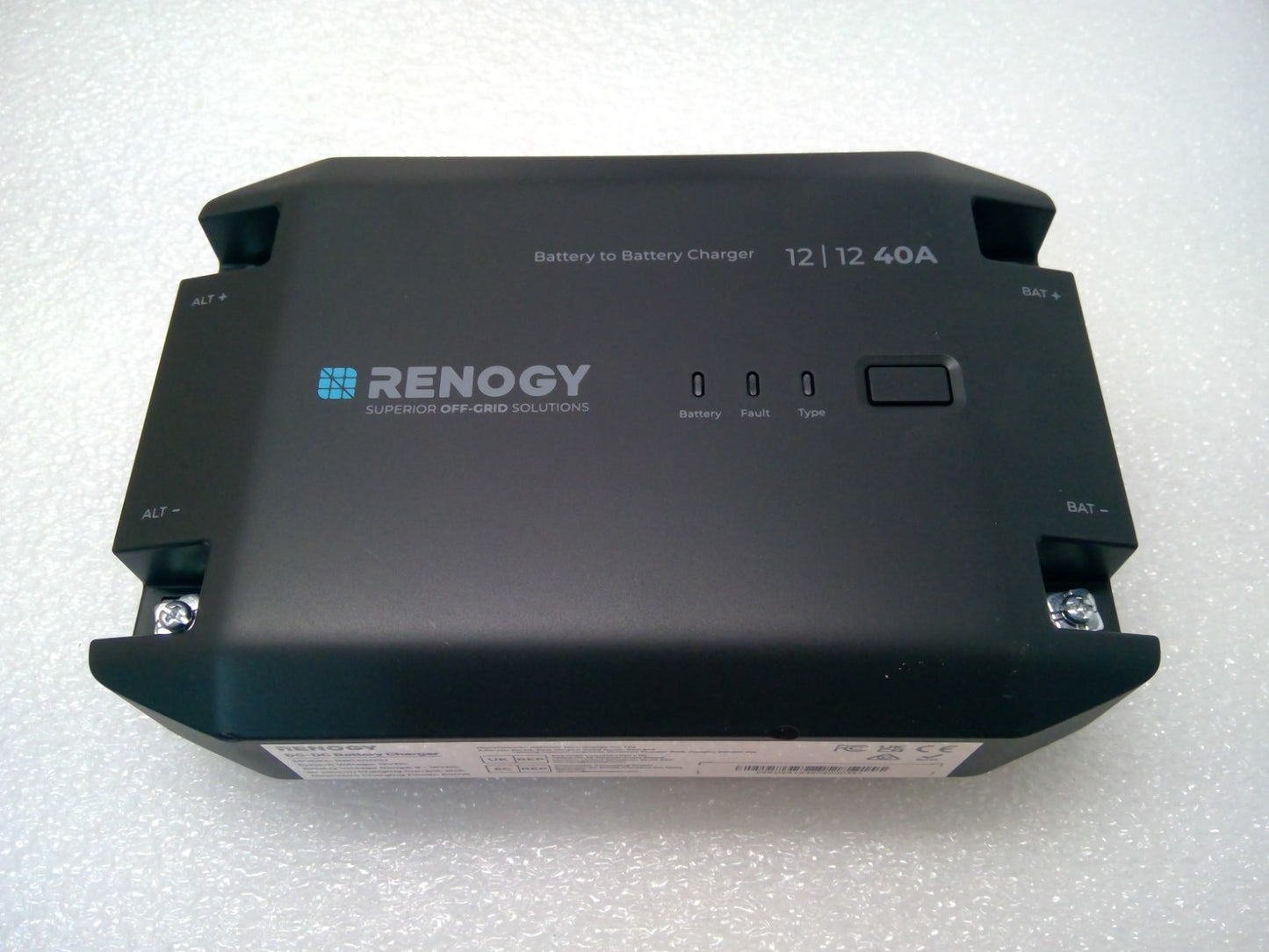 Renogy 12V 40A DC to DC Battery Charger DC-DC On-Board Battery Charger