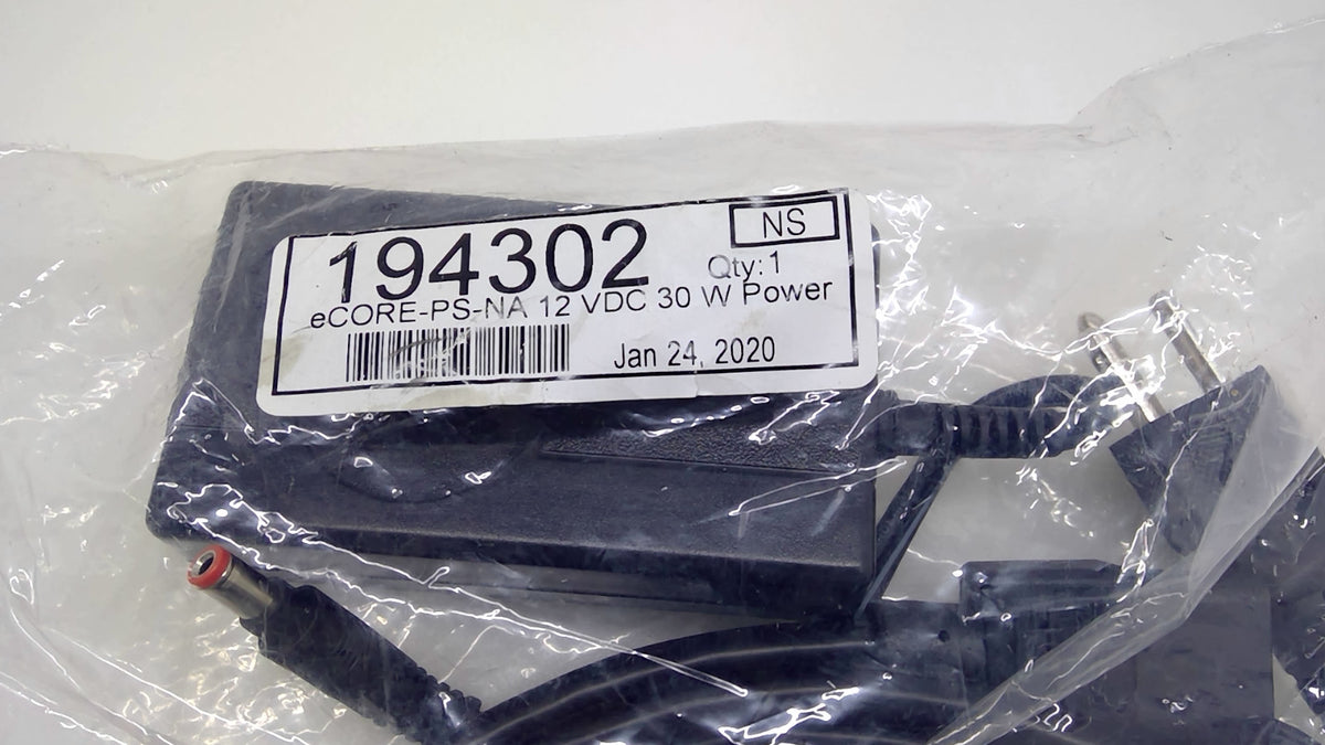 Genuine SL Power TE30A1203F01 12V 2.5A 30W Adapter eCORE-PS-NA w/ Power Cord