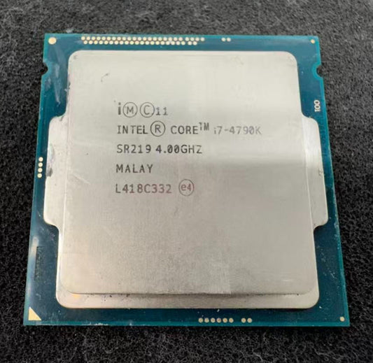 Intel Core i7-4790K SR219 Desktop Processor 4GHz, 4-Core Tested