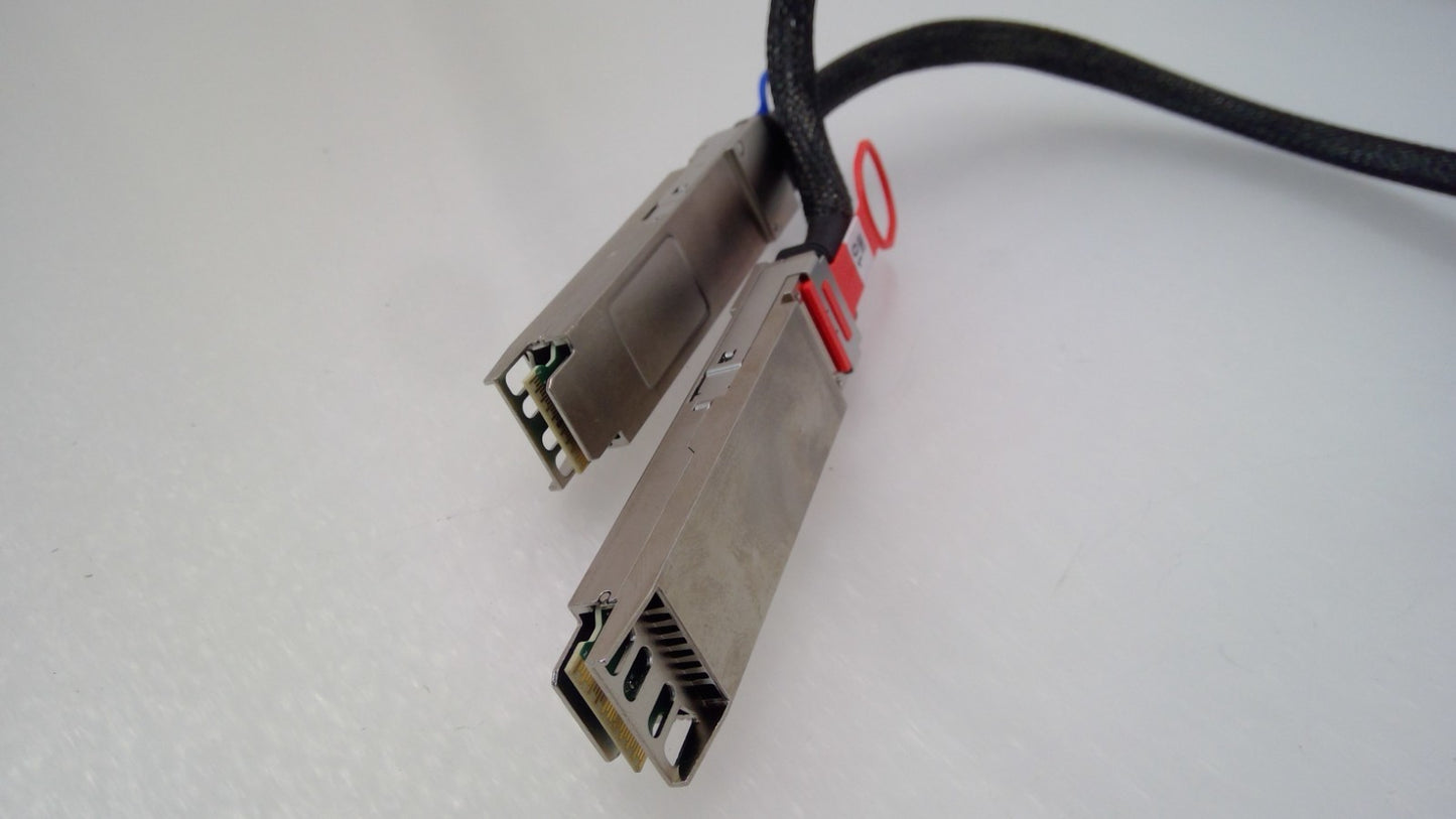Amphenol 400G QSFP-DD TO QSFP-DD DAC Cable 1.13M 30AWG NJPPER-G605-01 1133366-01