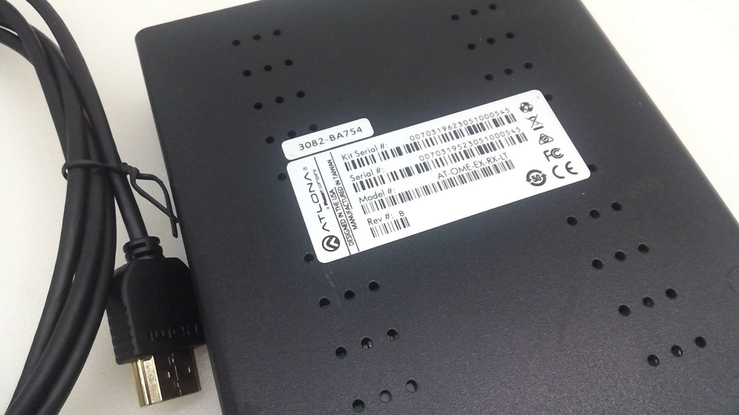 Atlona OMEGA AT-OME-EX-RX-LT HDMI Extender without Power Adapter