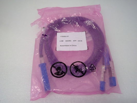 OPEN Amphenol 400G OSFP to 2x200G QSFP56 Splitter Cable 2.5m 30AWG NJPRGR-G608