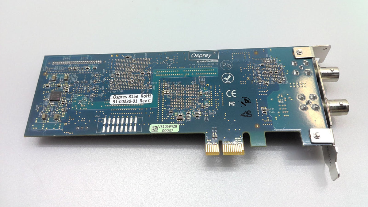 Osprey Video 815e Video Capture Card | Model: 91-00280-01  HD SDI Rev C