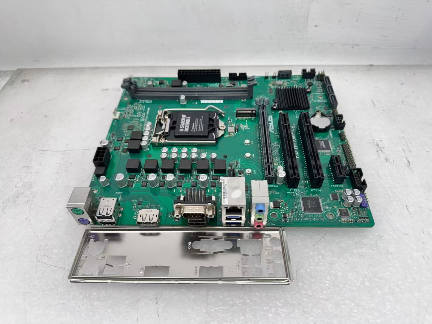 ASUS Pro H410M-C2 DDR4 micro ATX Motherboard with IO Shield