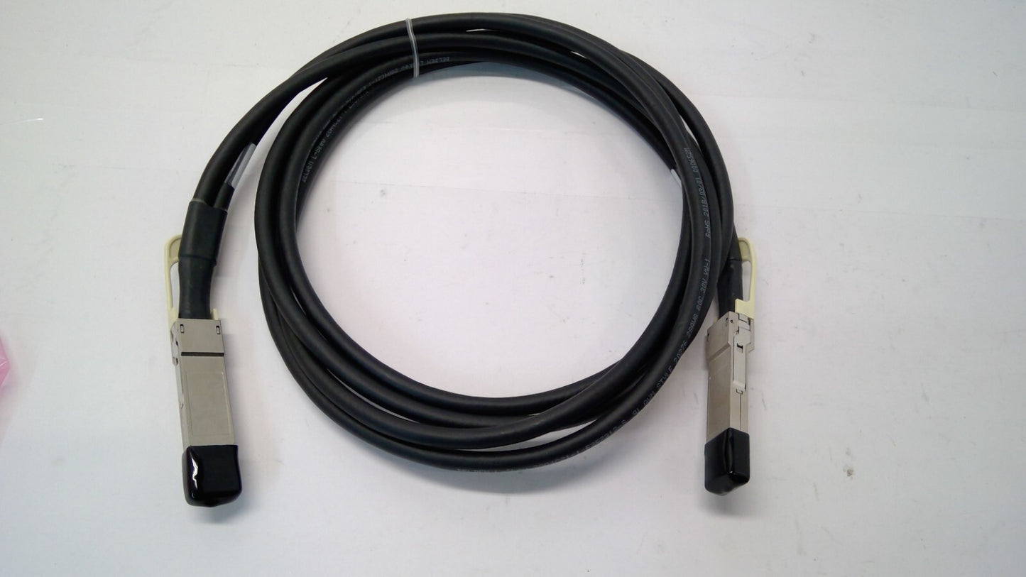 TE Connectivity 2323767-3 400G QSFP-DD 28AWG 2-8PR 2.0M DAC Cable