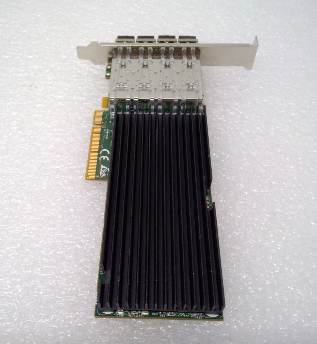 Riverbed 410-00108-01 4-Port Fiber SFP+ PCIe Network Interface Card W/4 SFP