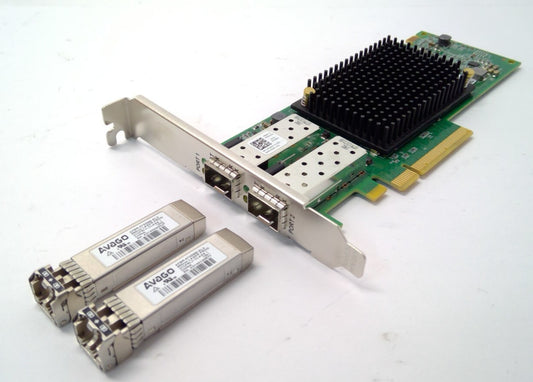 Dell Emulex LPe35002 Dual-Port 32Gb/s FC PCIe x8 HBA card 0PD89Y/0HWXG MPY10