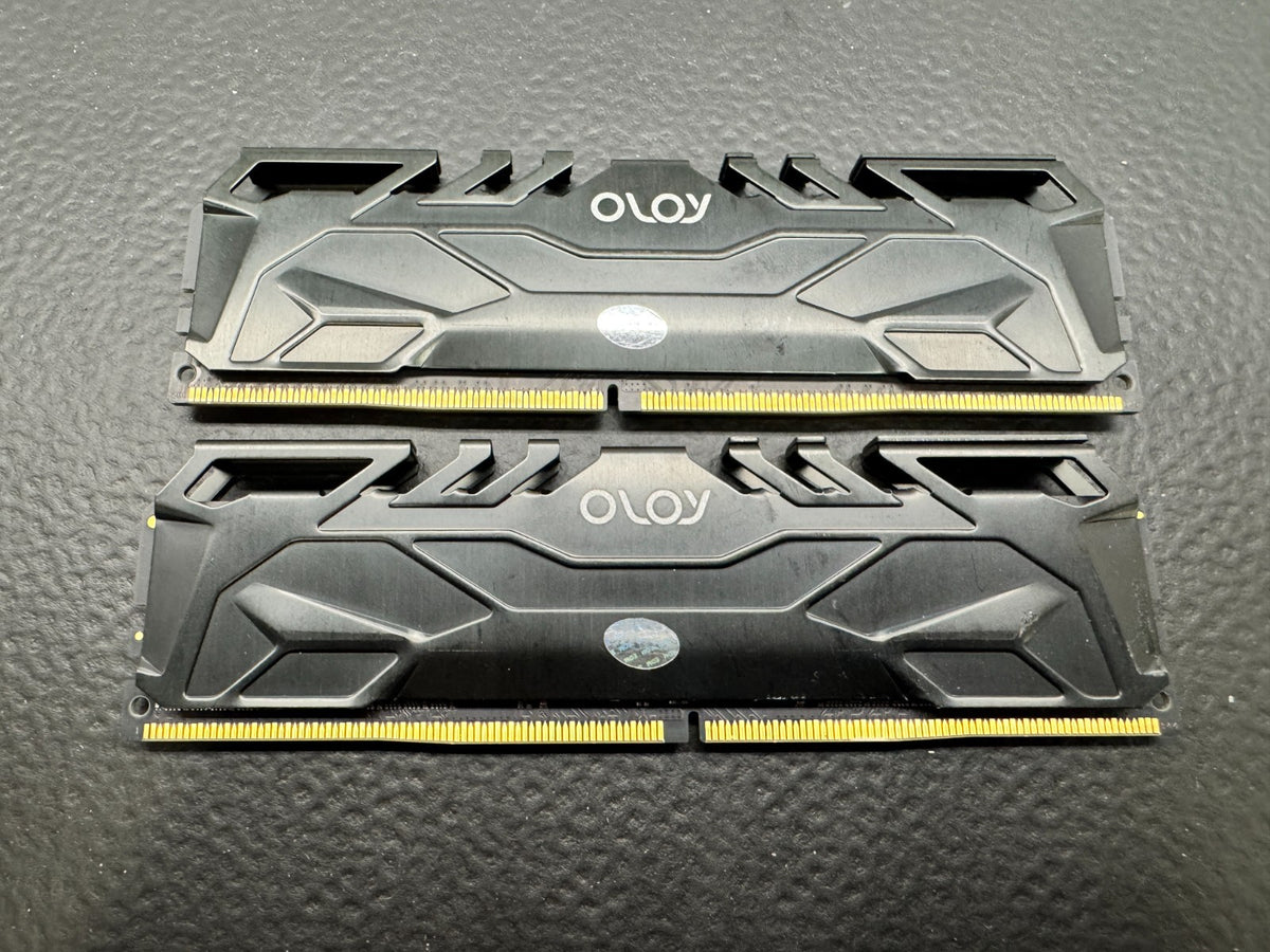 OLOy Black Owl DDR4 16GB (2x8GB) DIMM RAM 288-Pin Desktop Gaming UDIMM