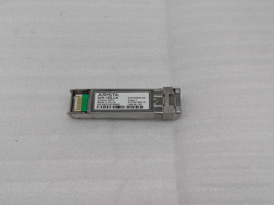 Genuine ARISTA SFP-10G-LR - 10GBASE-LR  XVR-10003-20 Transciever