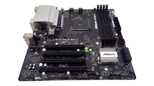 ASRock B550M-C Micro ATX Motherboard AMD Socket AM4 DDR4 Missing WIFI Module#