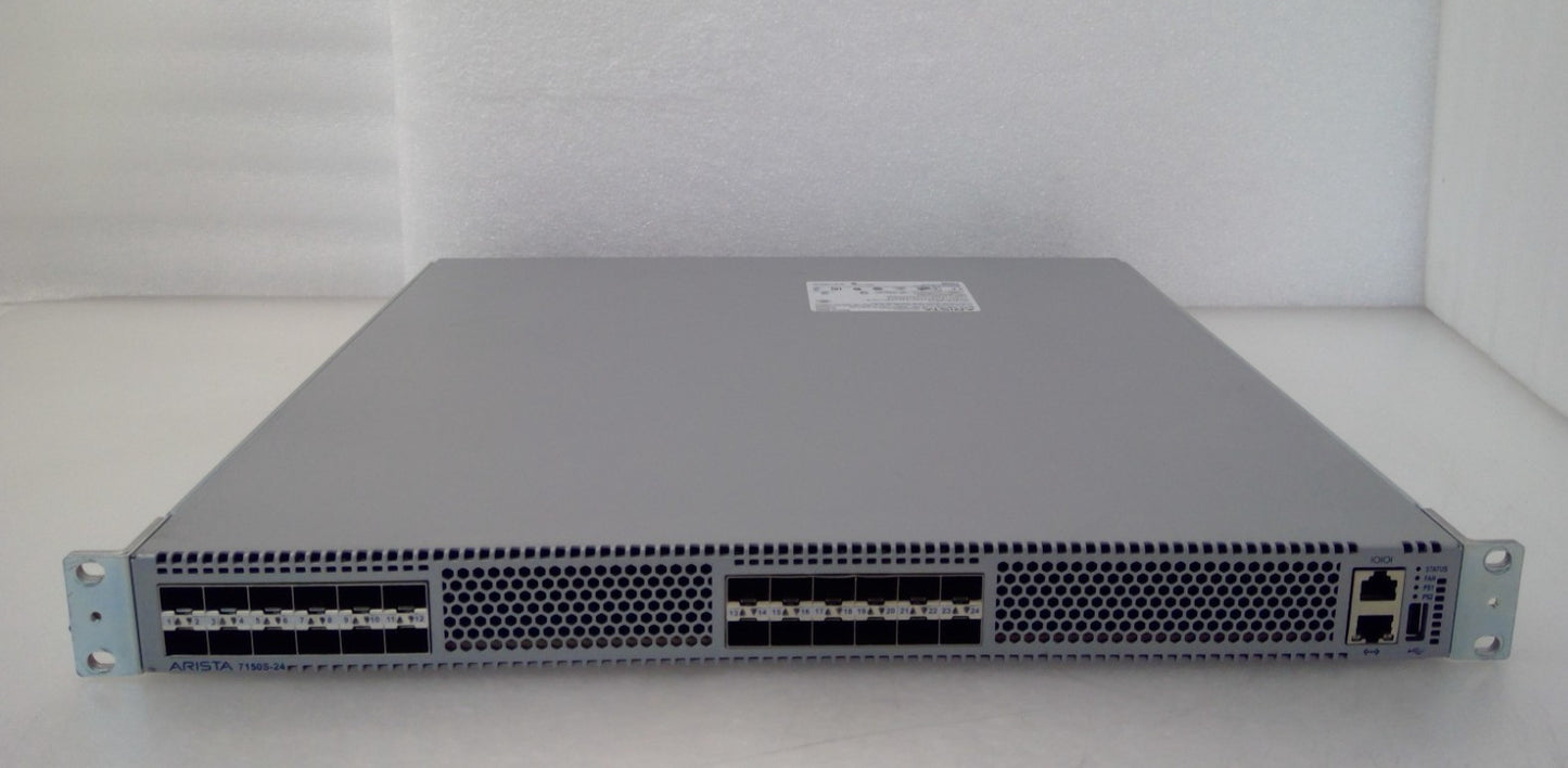 Arista DCS-7150S-24-R | 24-Port 10G SFP+ | dual PSU | 4x Fan