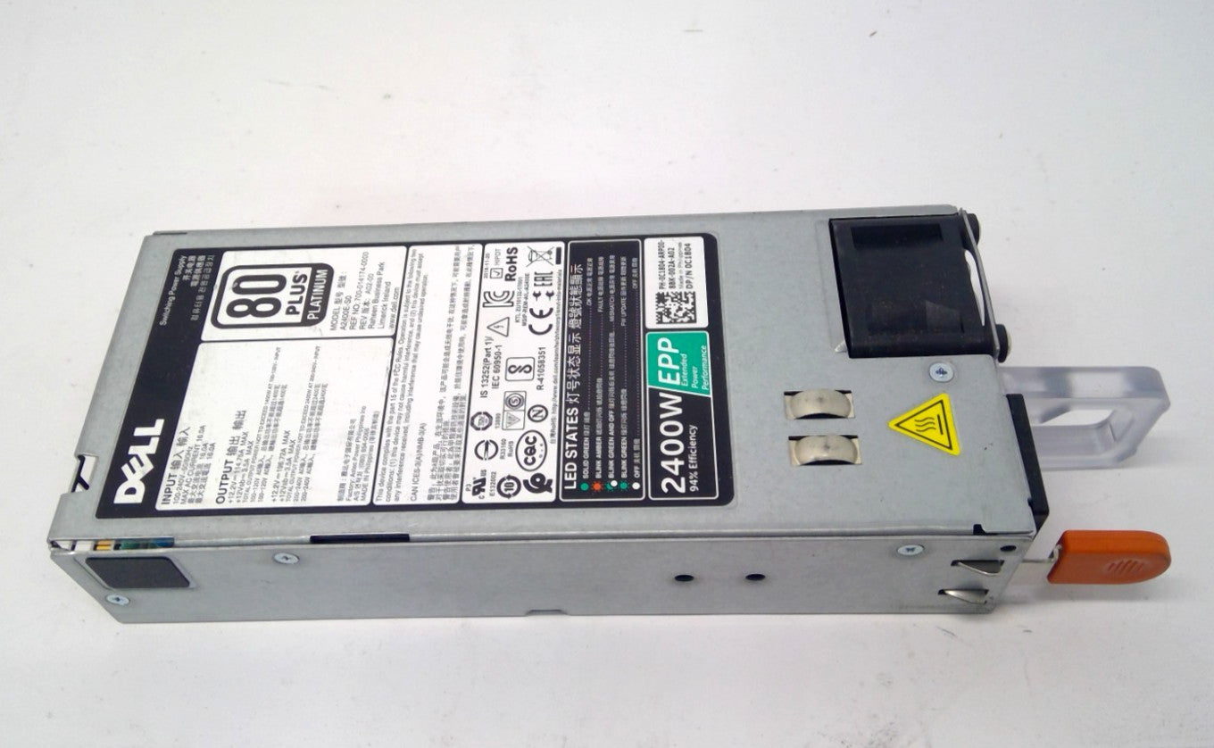 Dell A2400E-S0 2400W PSU For PowerEdge Server Dell P/N: 0D3V0D 0C1804