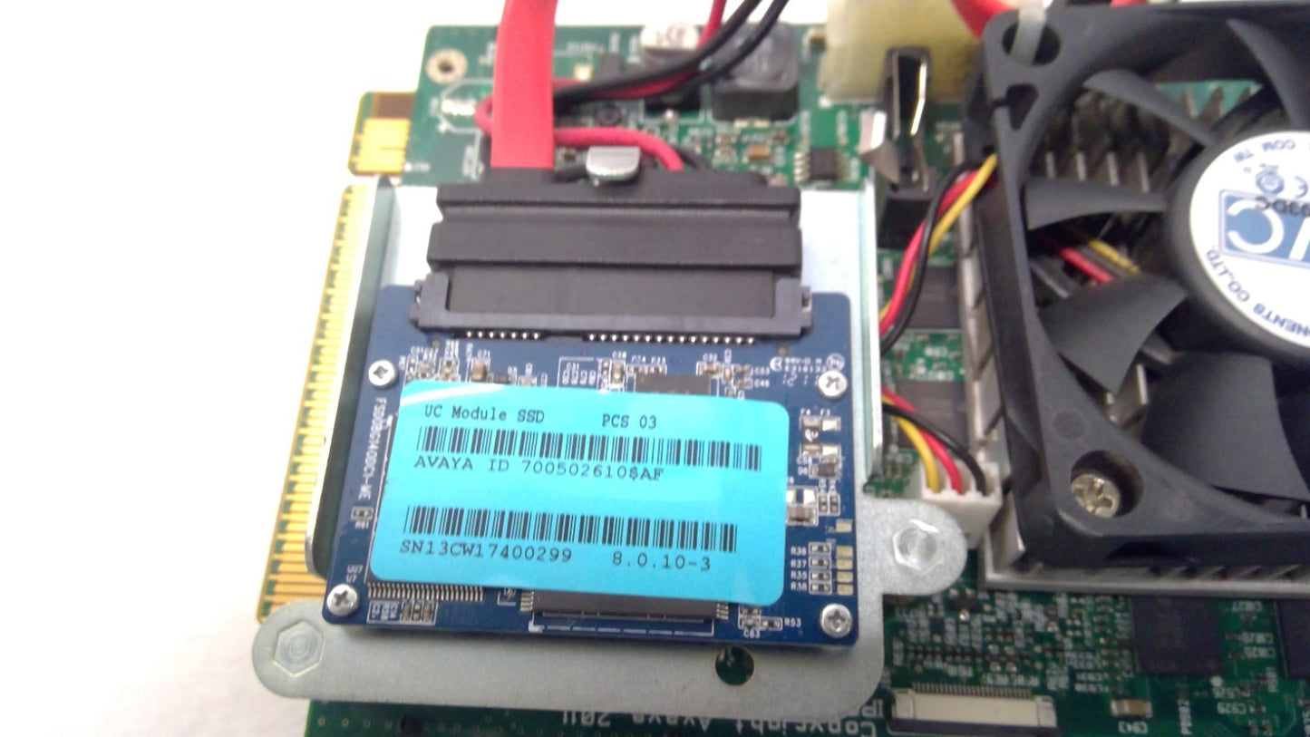 Avaya IP OFFICE 500 V2 UC Module C110 UCM 700501442 IP0 UC PCS03 W/SSD *Read*