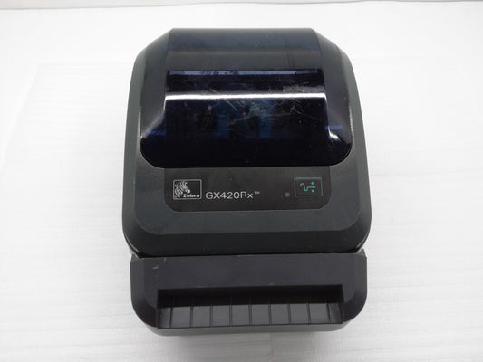 Zebra GX420RX Thermal Printer Barcode Shipping Printer w/ Cutter NO AC ADAPTER