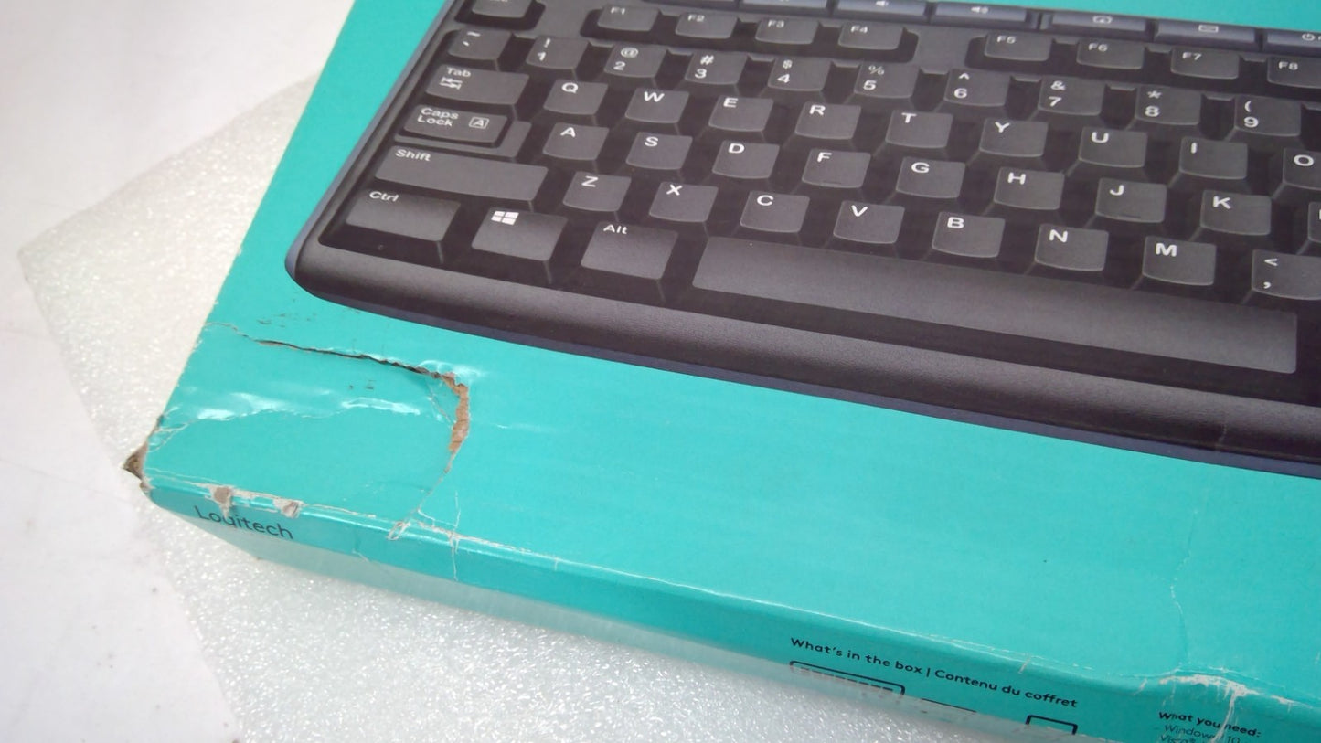 New Logitech MK270 Wireless Keyboard Mouse Combo 920-004536