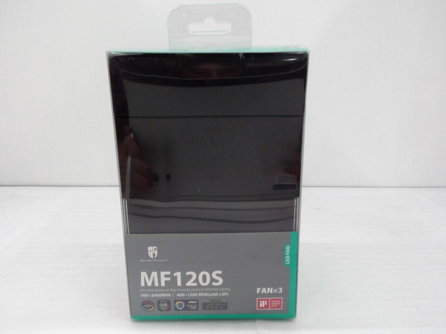 Gamer Storm MF120S RGB LED FAN  ALL-In-One  Aluminum  Alloy Frame 3 Fans-Pack