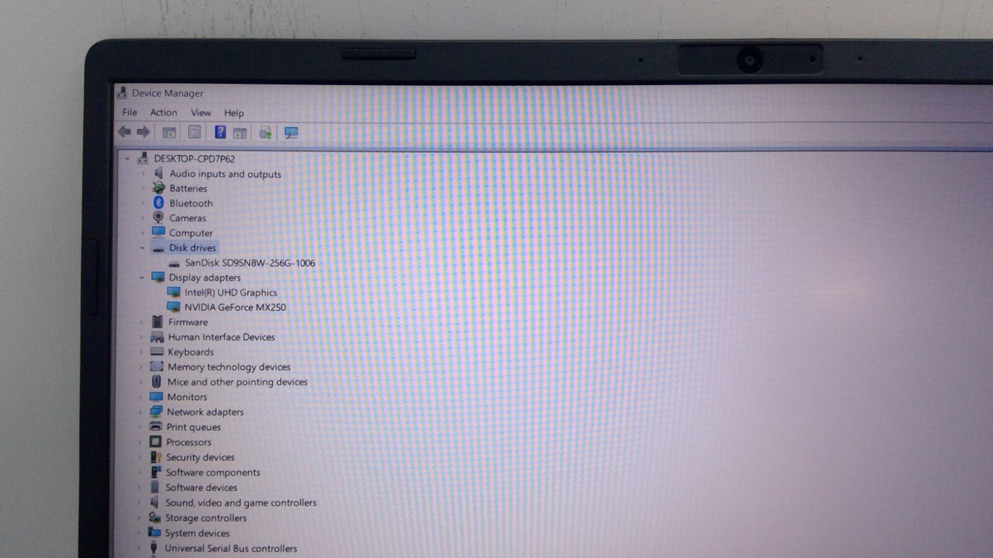Toshiba Satellite Pro L50-G15250 15.6"  i7-10510u/16GB/256G SSD/MX250 B14/B15