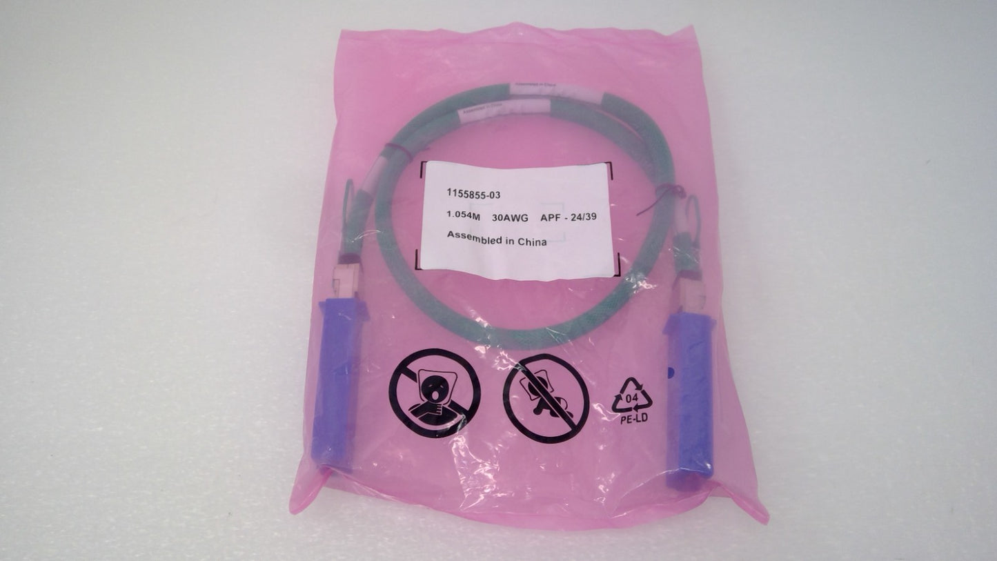 NEW Amphenol NJPPER-G506-03 1155855-03 400G OSFP DAC Cable 30AWG 1.054M 41.5in