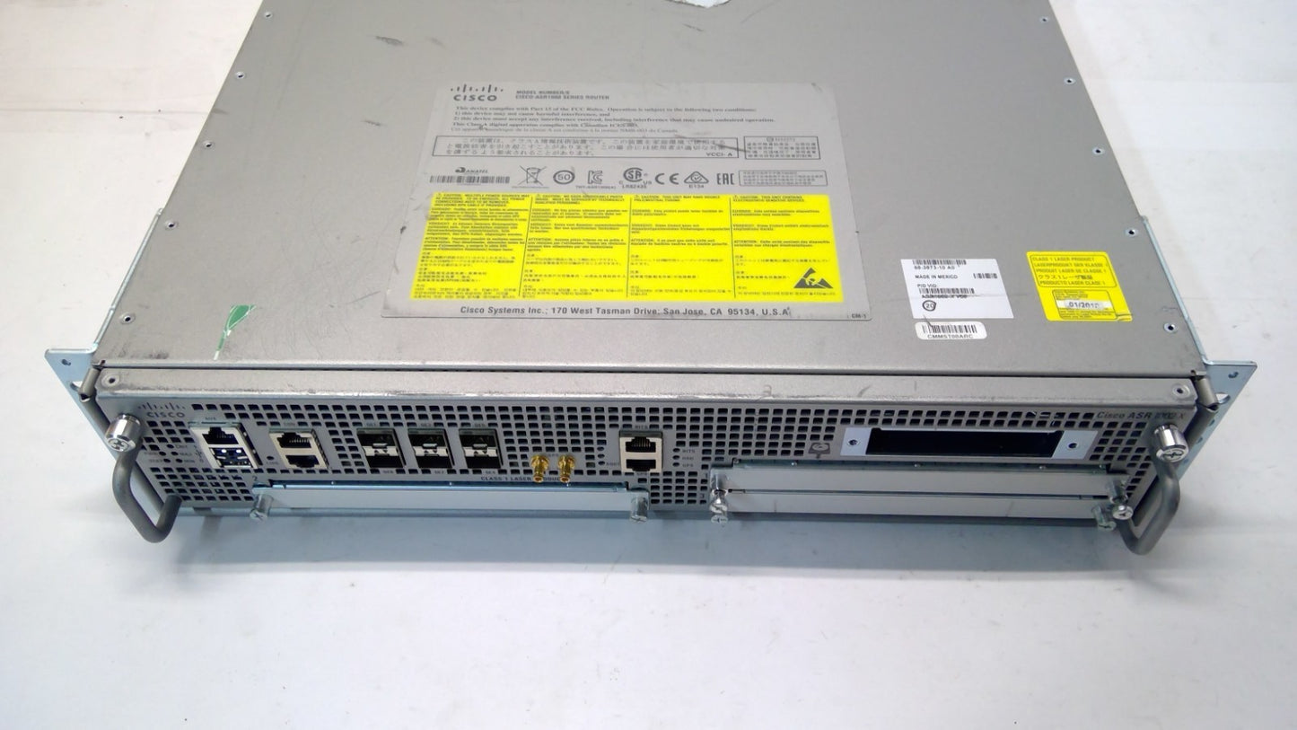 Cisco ASR1002-X ASR 1000 Series Aggregation Service Router*Read*