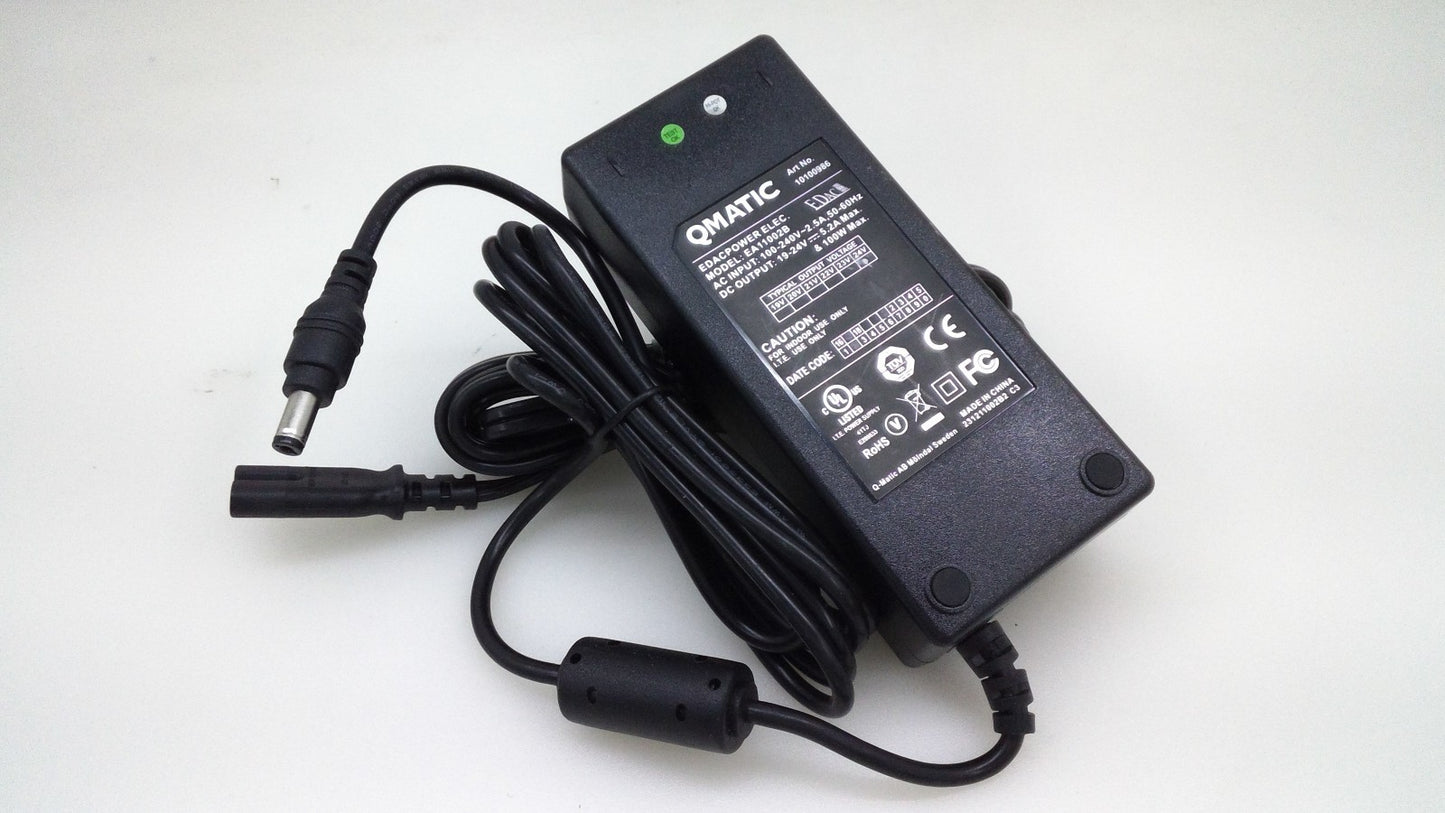 Edac Edacpower Elec. EA11002B 5.5*2.1mm 19-24V 5.2A MAX 100W Adapter Charger