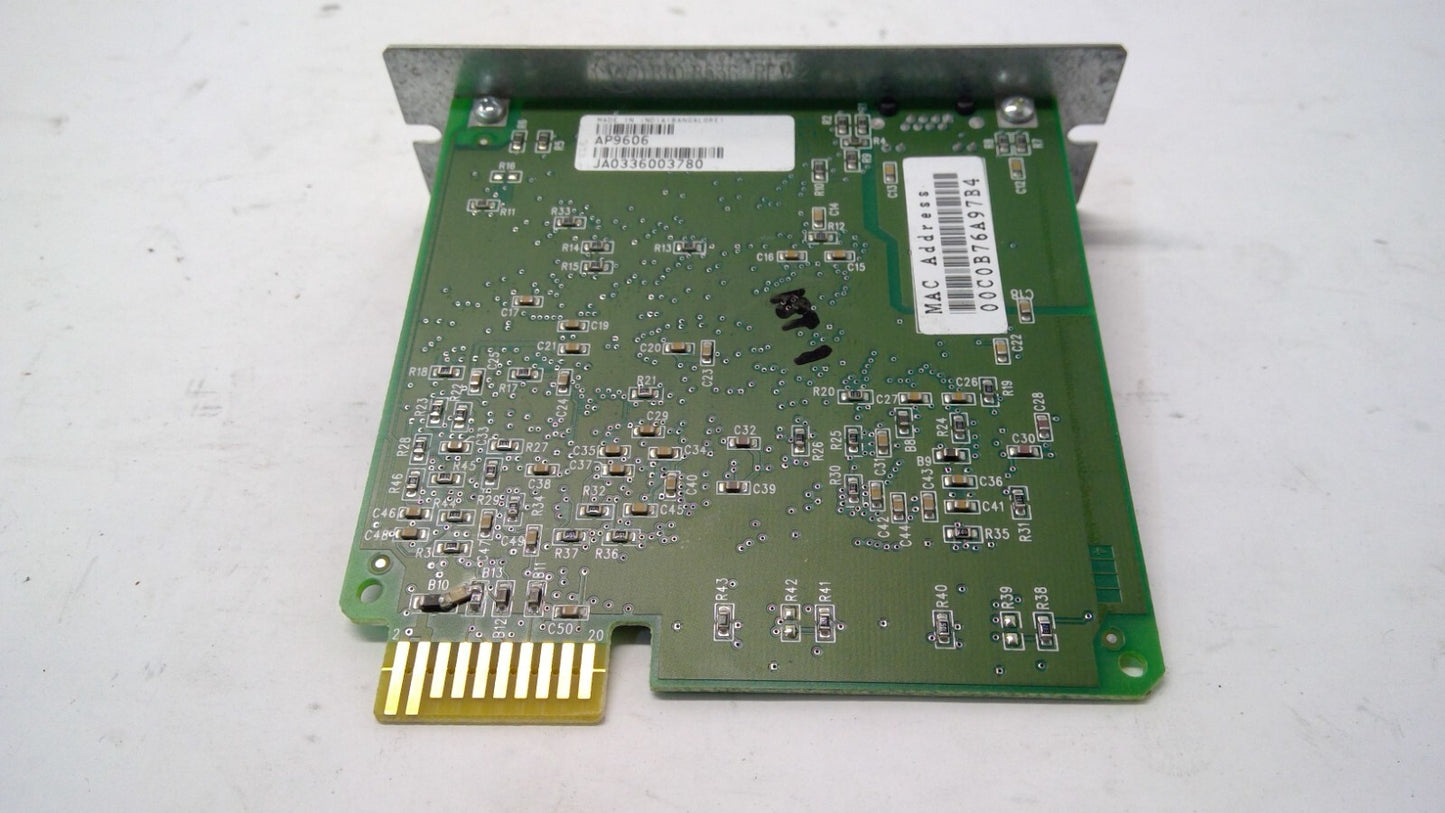 APC SmartSlot Web/SNMP Management Card (AP9606) Remote Management Adapter