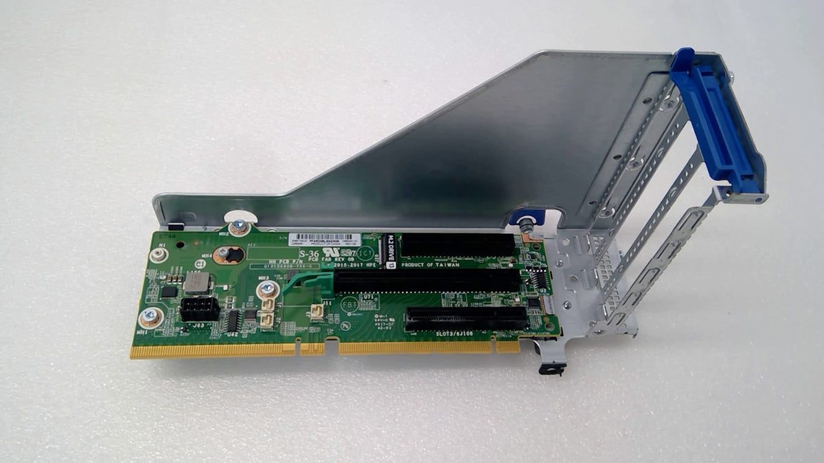 HP 877946-001 DL380 G10 2X8 X16 M.2 SATA PCI Slot Riser Kit  809461-001