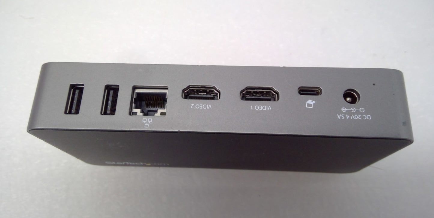 StarTech DK30CHHPD Dual USB-C HDMI Monitor Docking Station