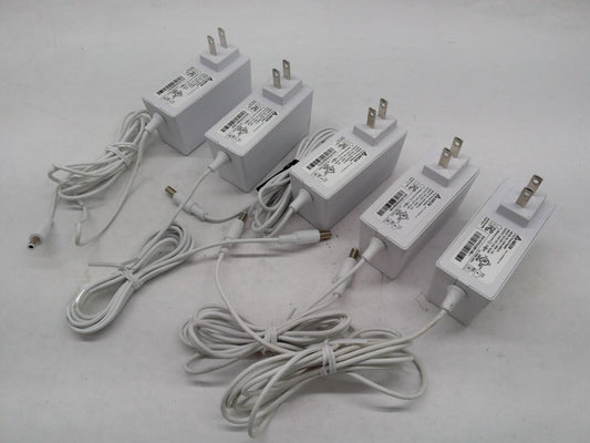 Lot of 5 Delta 12V 3.5A  42-WATT ITE Power Supply Wal Adapter White ADH-42BW B