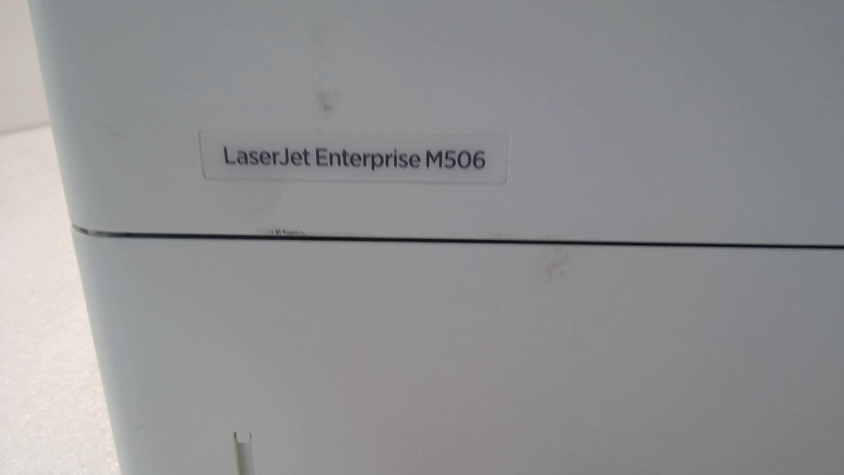 HP LaserJet Enterprise M506n F2A68A Network Monochrome Laser Printer w/Toner