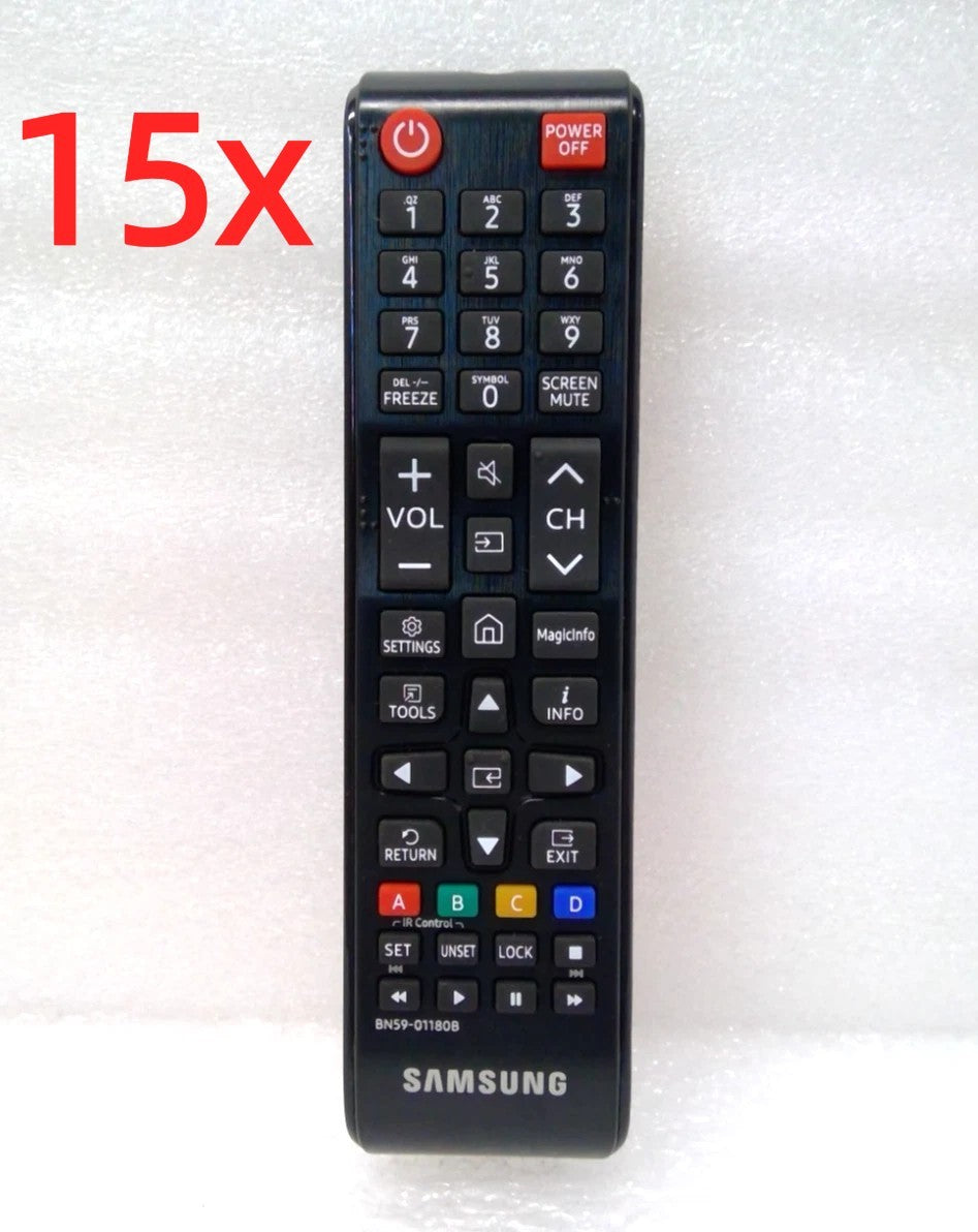 *LOT OF 15* SAMSUNG Genuine BN59-01180B  Smart HDTV Remote Control No Battery
