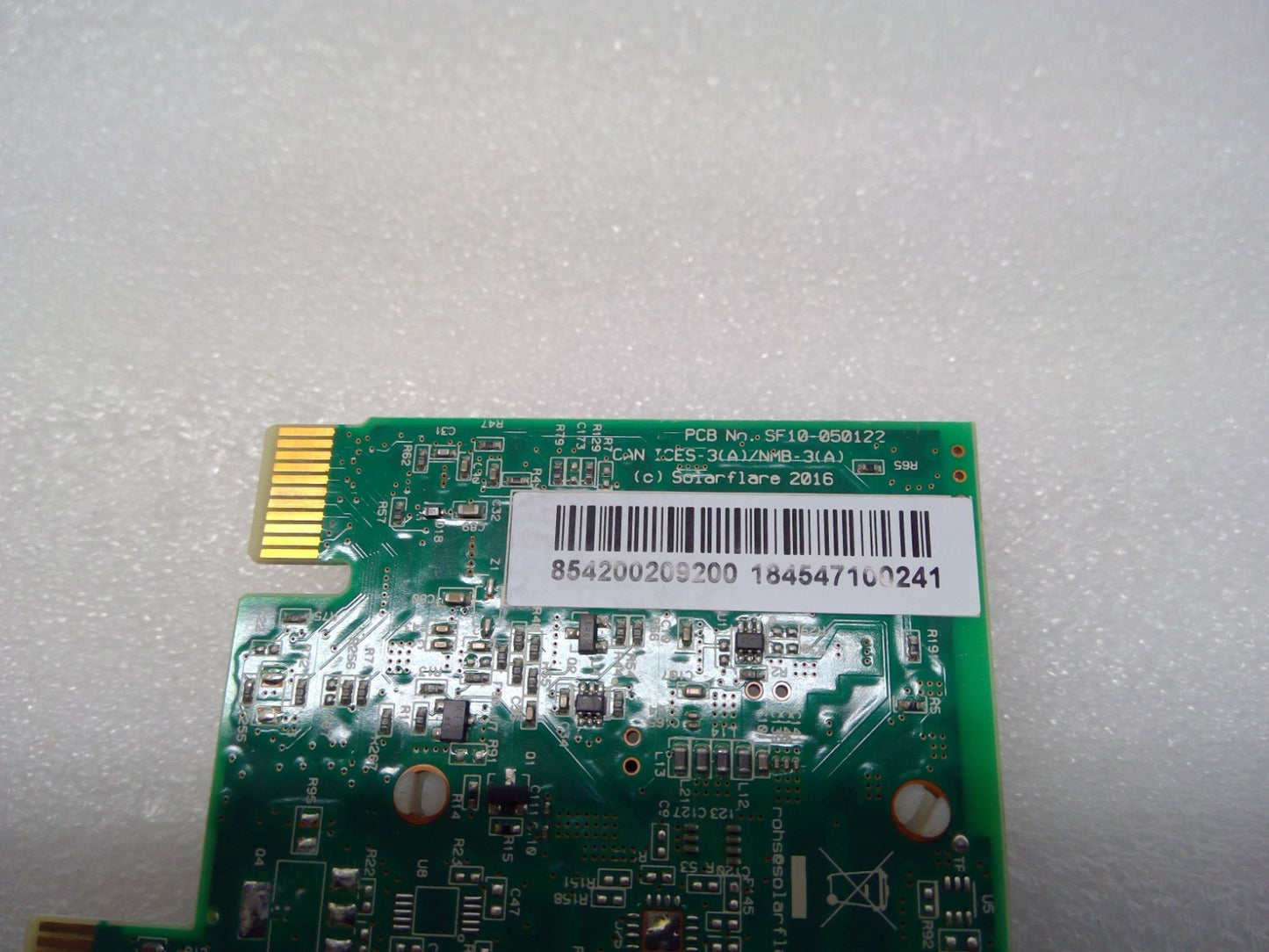 SOLARFLARE SR204 SF10-050122 - Dual-Port 10/40GbE QSFP+ PCl-e Adapter