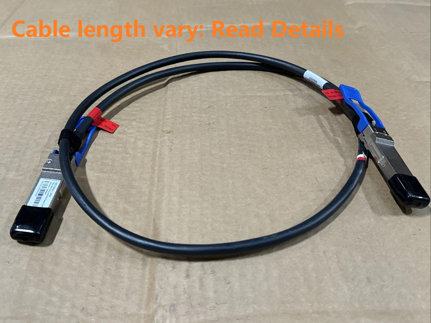 CCI 100GbE QSFP28 to QSFP28 PVC 30AWG Passive Cable 187-D002-1