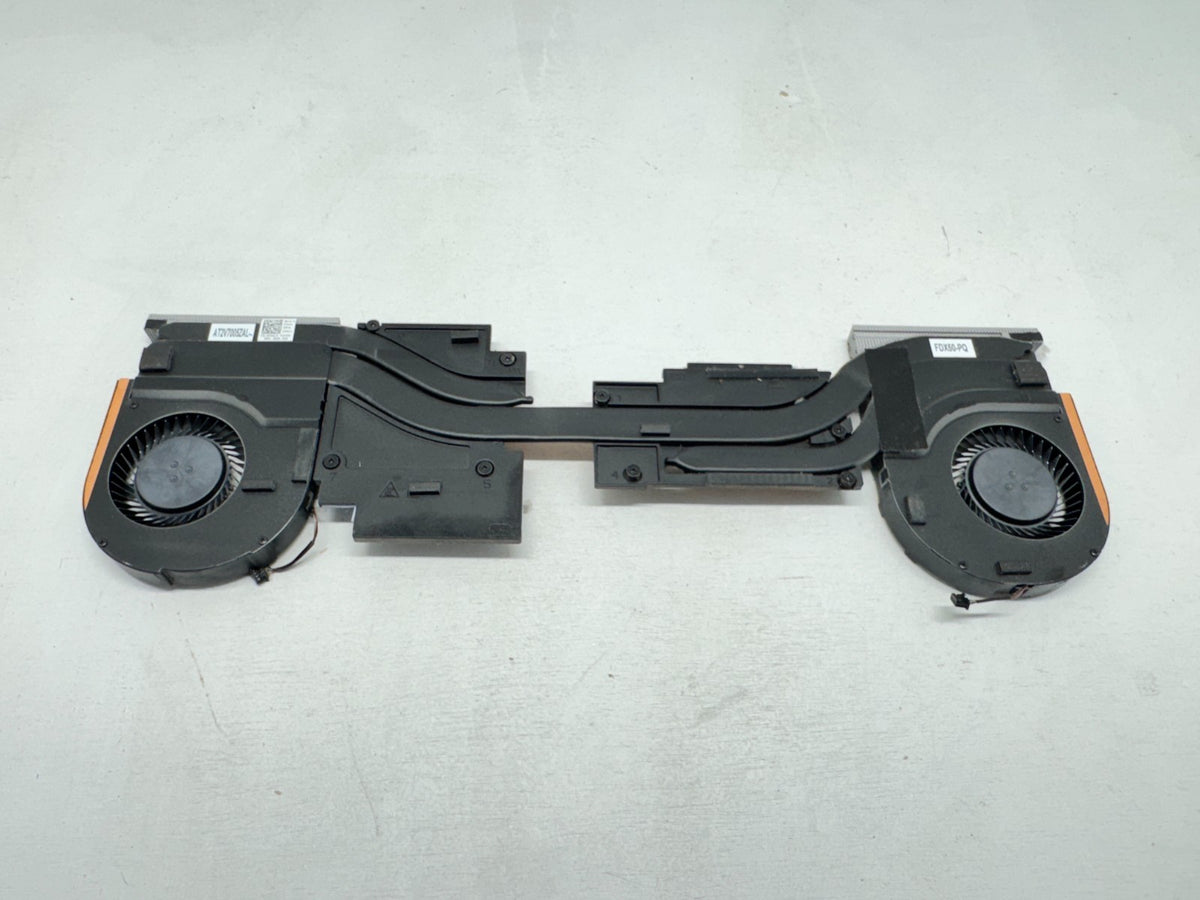 Dell Precision 7550 Laptop Heat Sink & Cooling Fans 3XNJY