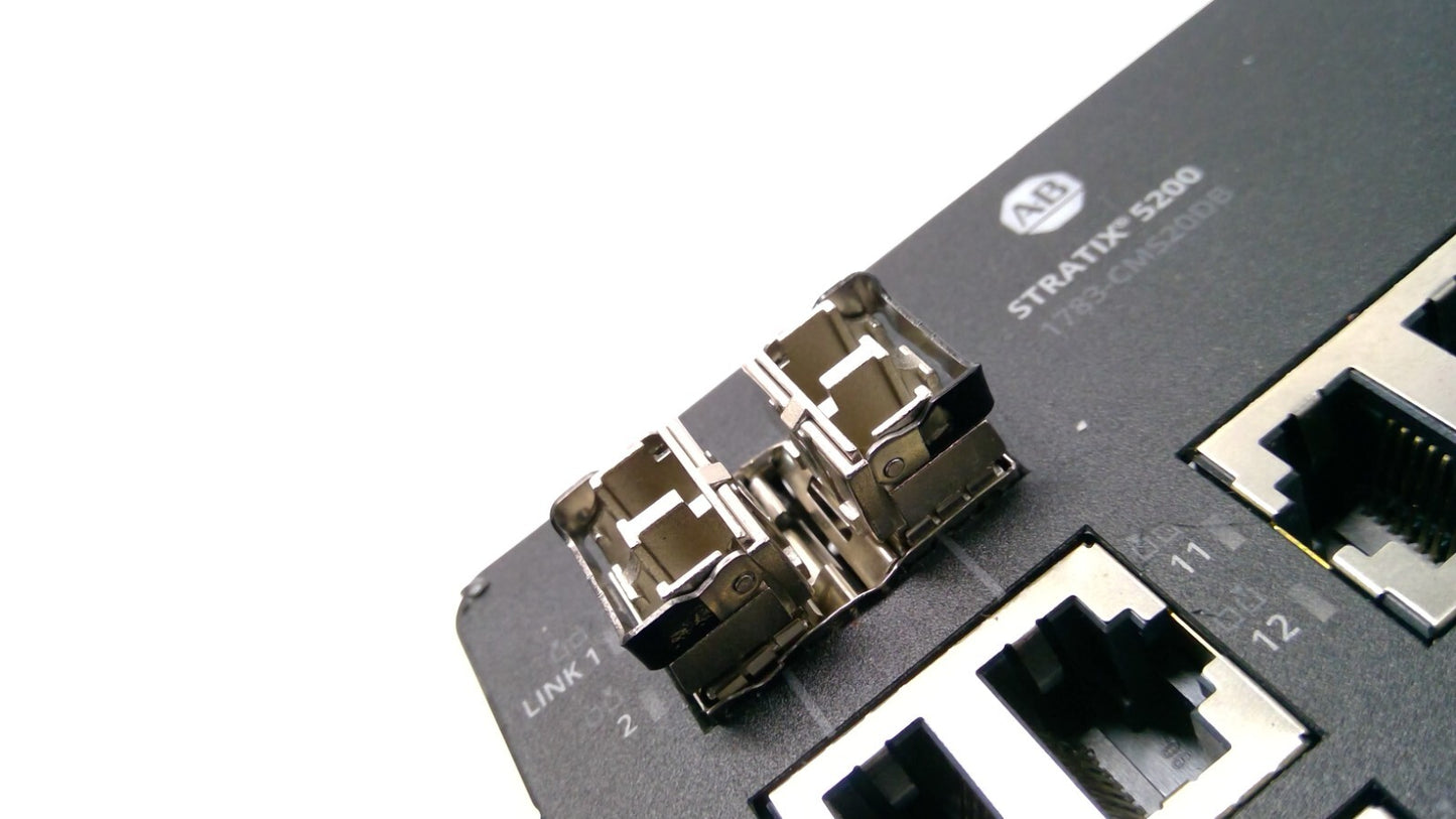 *Read* Allen Bradley 1783-CMS20DB Stratix 5200 Managed EtherNet Switch