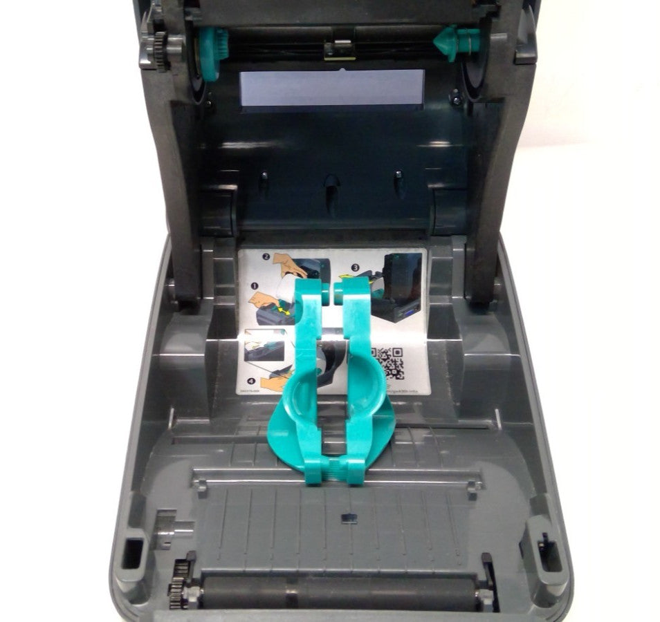 Zebra GX430t Thermal Label Printer with Auto Cutter GX43-102412-000 *READ*