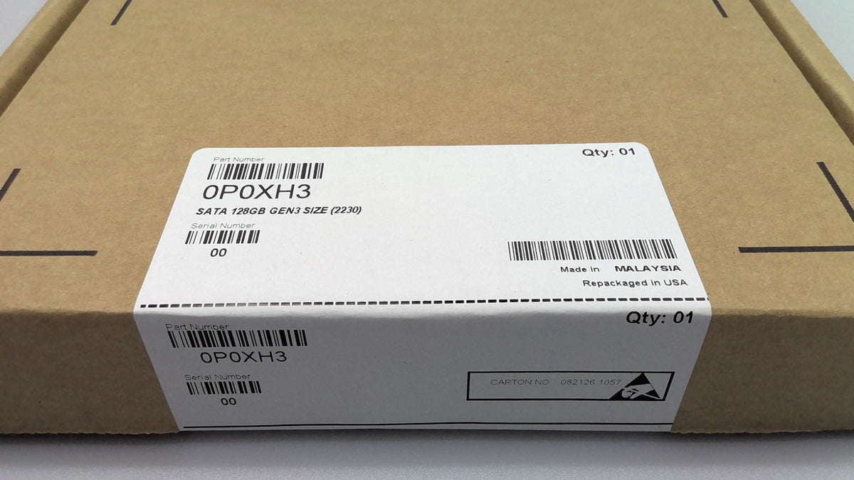 New Dell 0P0XH3 WD SDAPTUW-128G-1012 SATA 128GB PCIe Gen3 NVMe SSD