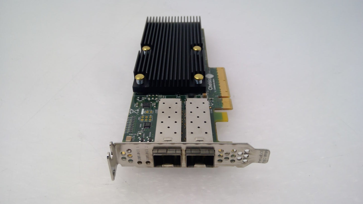 DELL Chelsio J6VY6 T520-CR 10GbE 2-Port PCIe Unified Wire Network Card 0J6VY6