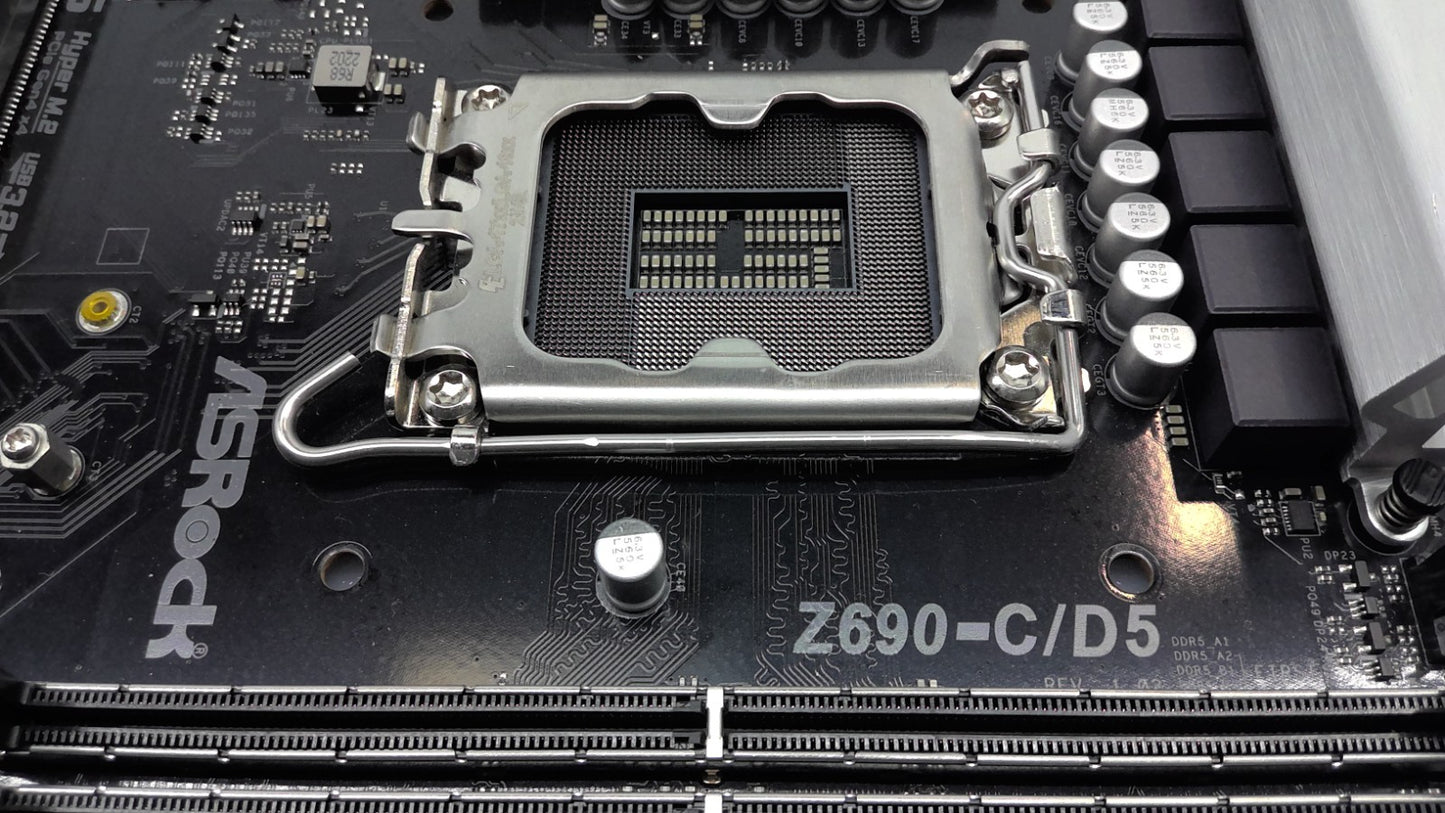 ASRock Z690-C/D5 ATX Motherboard Intel Socket LGA1700 DDR5 *Read*