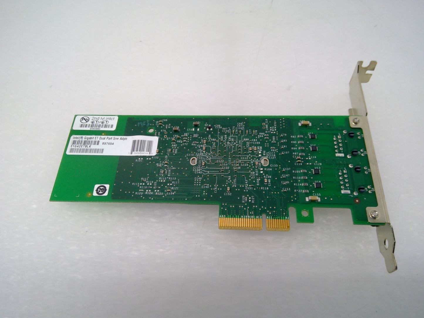 Intel E1G42ETBLK Gigabit ET Dual Port PCI-E Adapter with High profile bracket