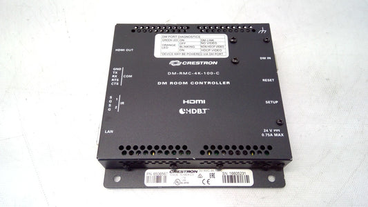 Crestron, DM-RMC-4K-100-C 4K DigitalMedia 8G+ Receiver and Room Controller 100.