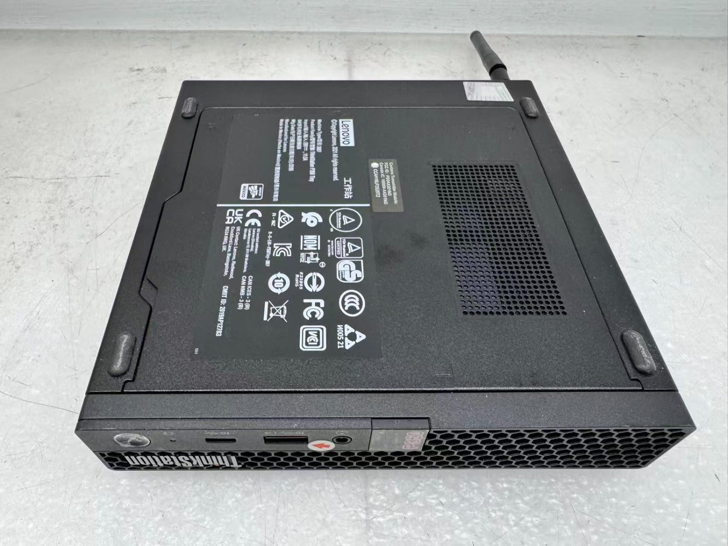 Lenovo P350 Tiny Workstation Desktop i7-11700T@2.0GHz 32GB 512GB T600 *READ*