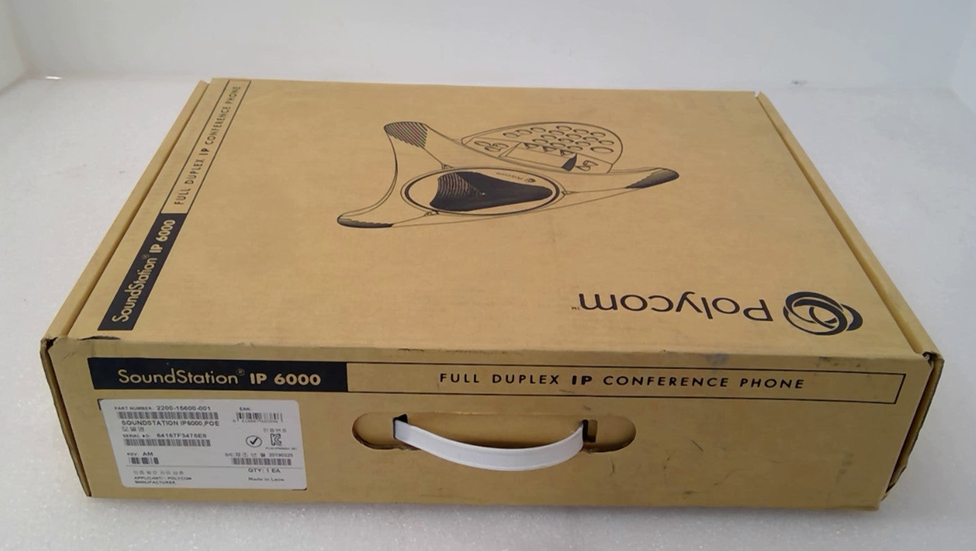 Polycom SoundStation IP 6000 Voice Conference Phone 2201-15600-001