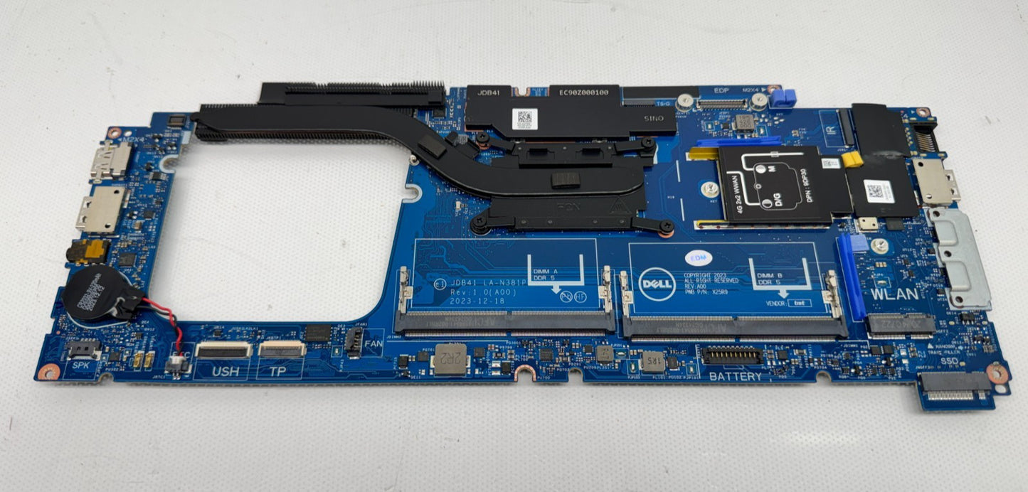 Dell Latitude 5450 Motherboard Ultra 5 135U@1.6GHz LA-K378P 0XD41K