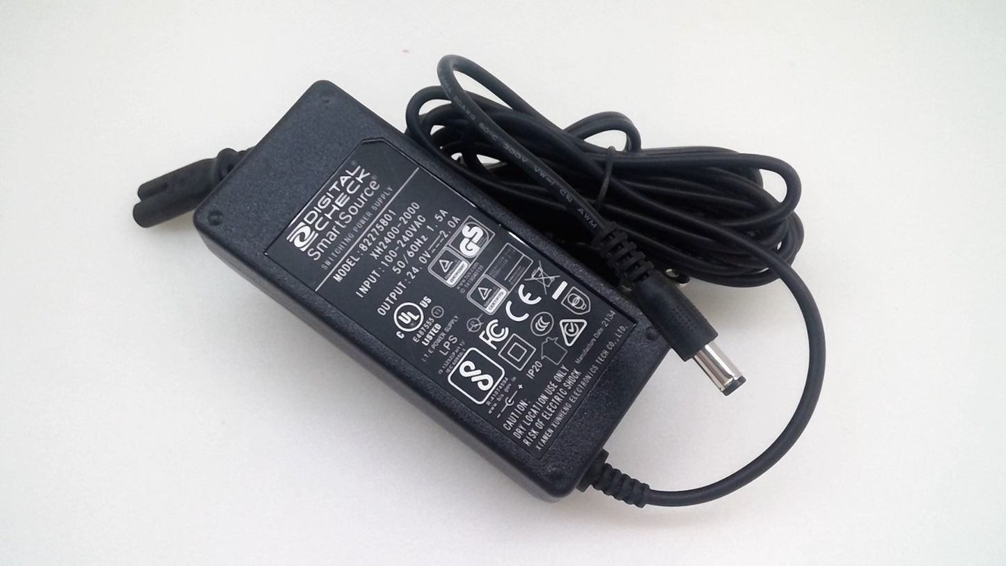 Genuine Digital Check SmartSource Model 82275801 XH2400-2000 Power supply 24V 2A