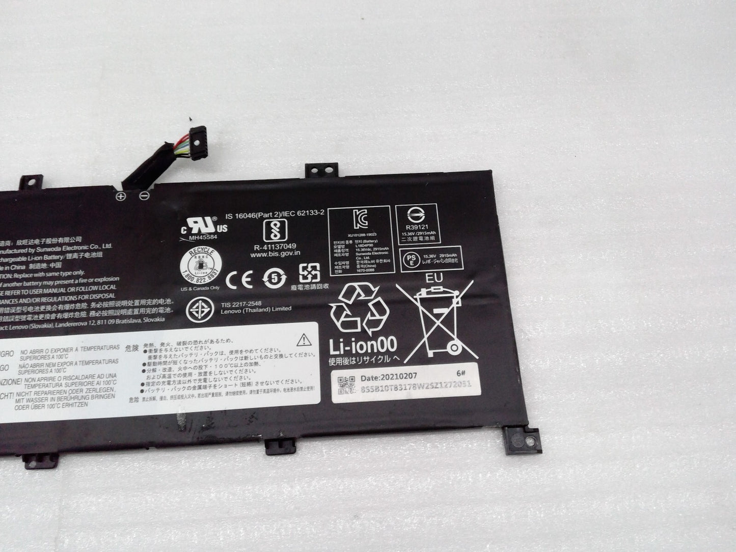 Genuine  L18C4P90 L18D4P90 for Lenovo ThinkPad L13 Yoga SB10T83120 SB10T83121