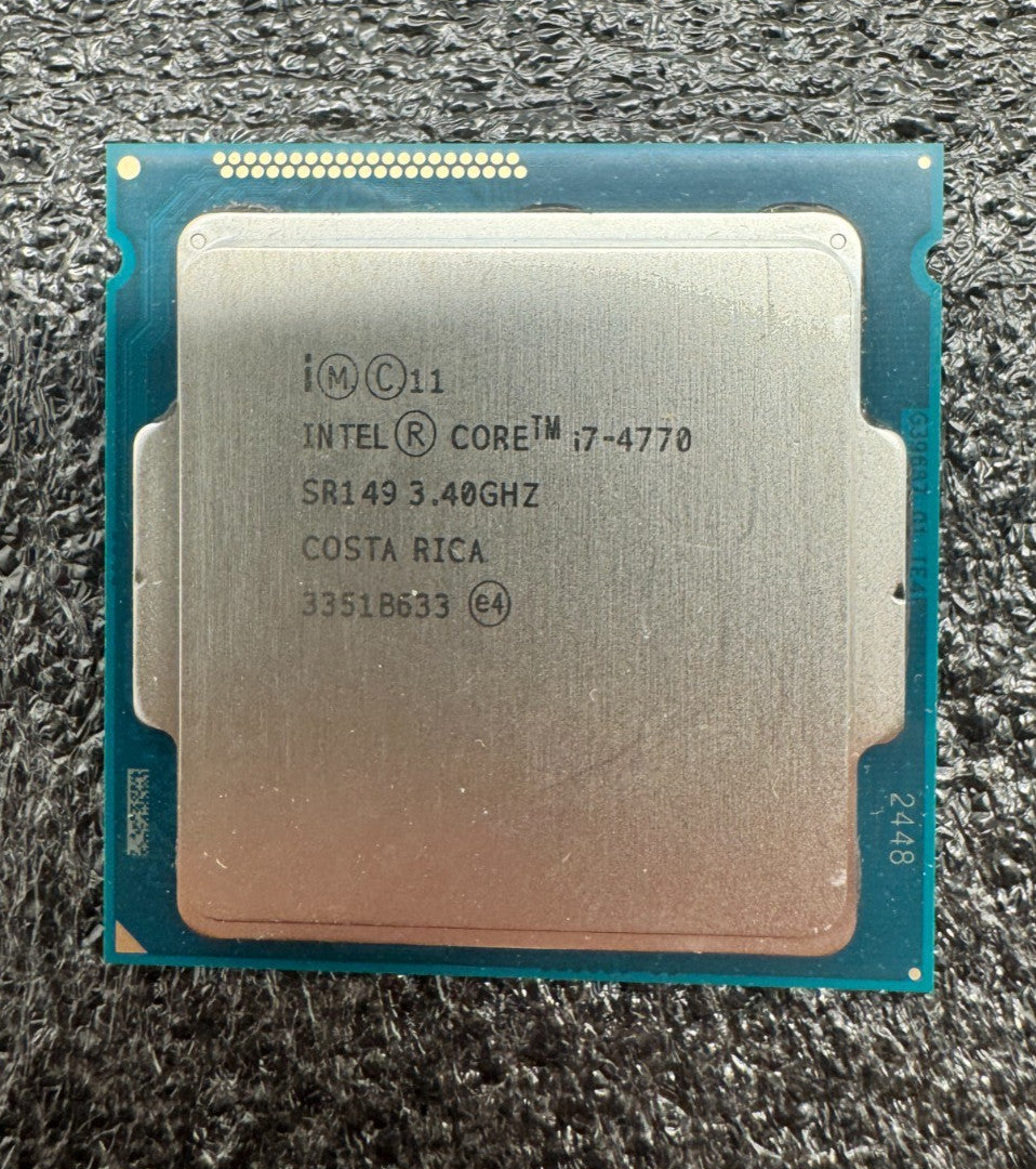 Intel Core i7-4770 SR149 Desktop Processor 3.4GHz, 4-Core Tested