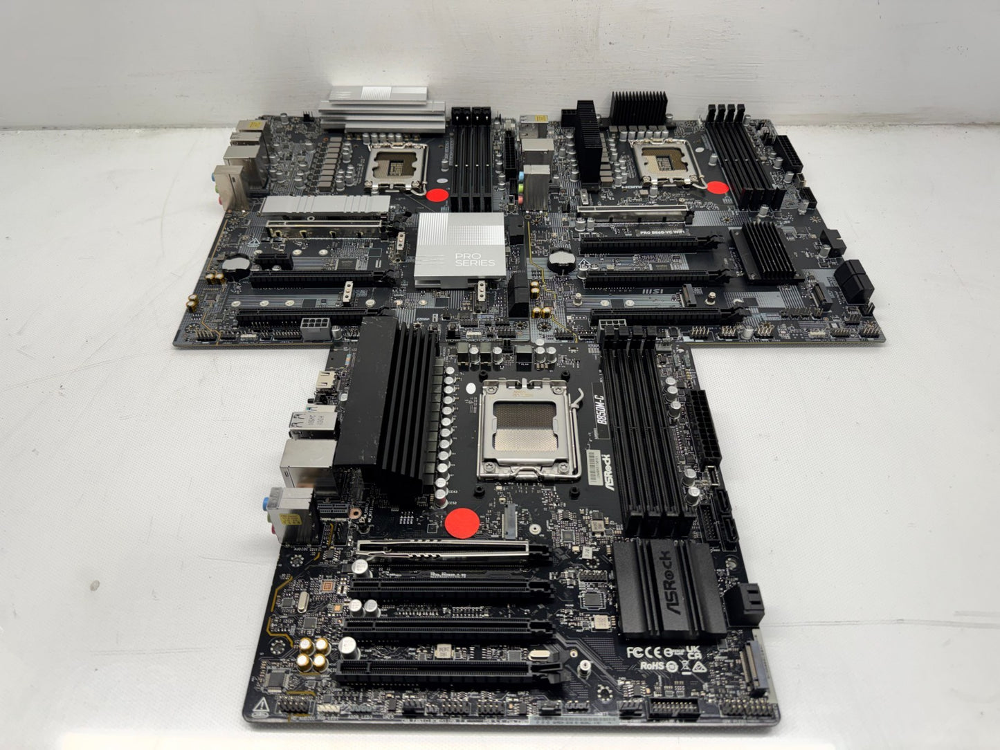*For Parts*ASROCK B850M-C &MSI PRO B860-VC WIFI &MSI PRO Z890-P WIFI MIX No WIFI