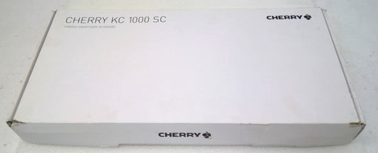 NEW Cherry KC 1000 SC JK-A01 Black USB Wired Keyboard w/ Smart Card Reader