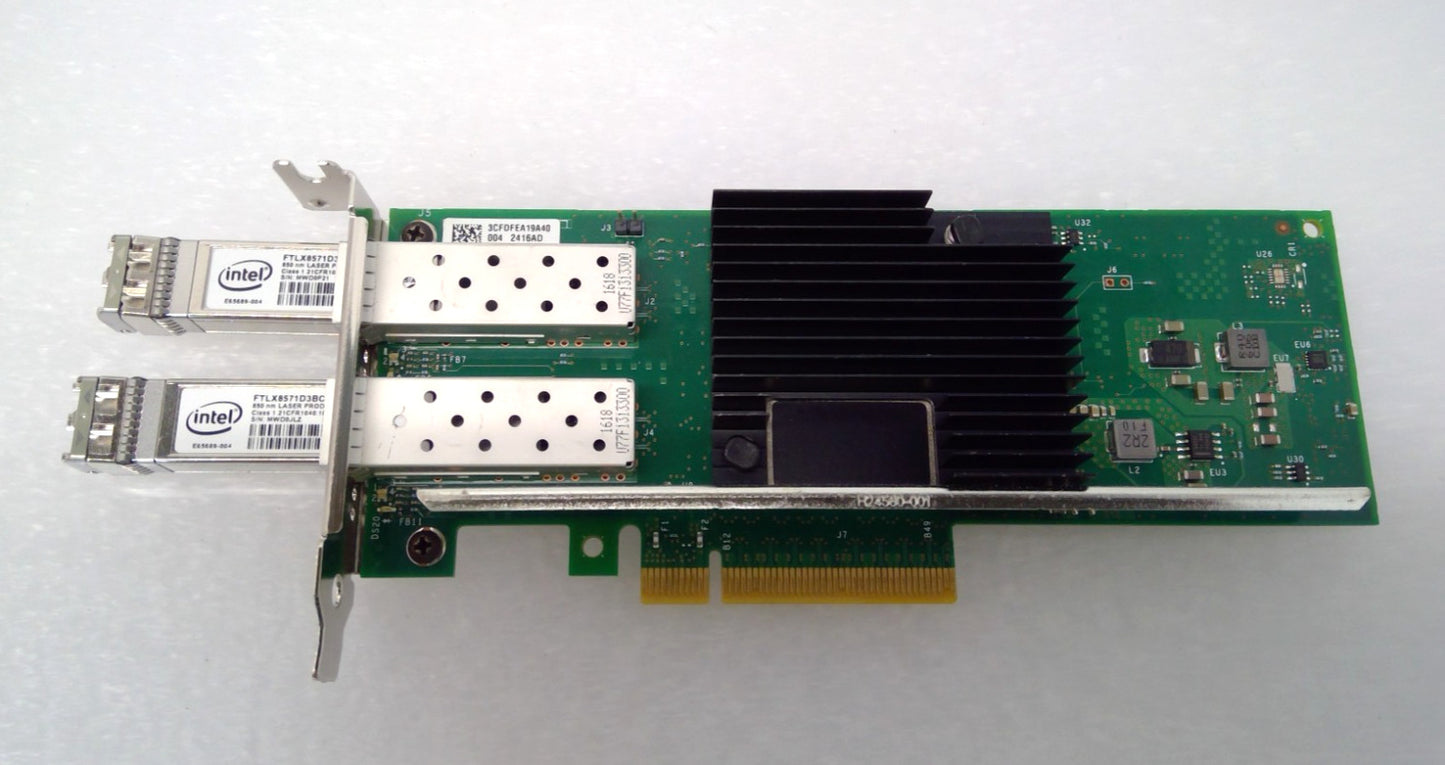 Cisco X710-DA2 Dual Port 10GbE Network Adapter 30-100173-01 Low Profile W/2 SFP