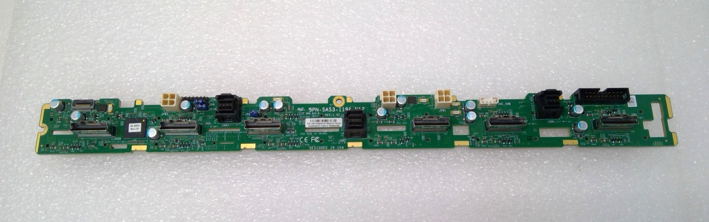 Supermicro BPN-SAS3-119A-N12 12x 2.5" 12Gbps SAS3/SATA3/NVMe 1U hybrid backplane
